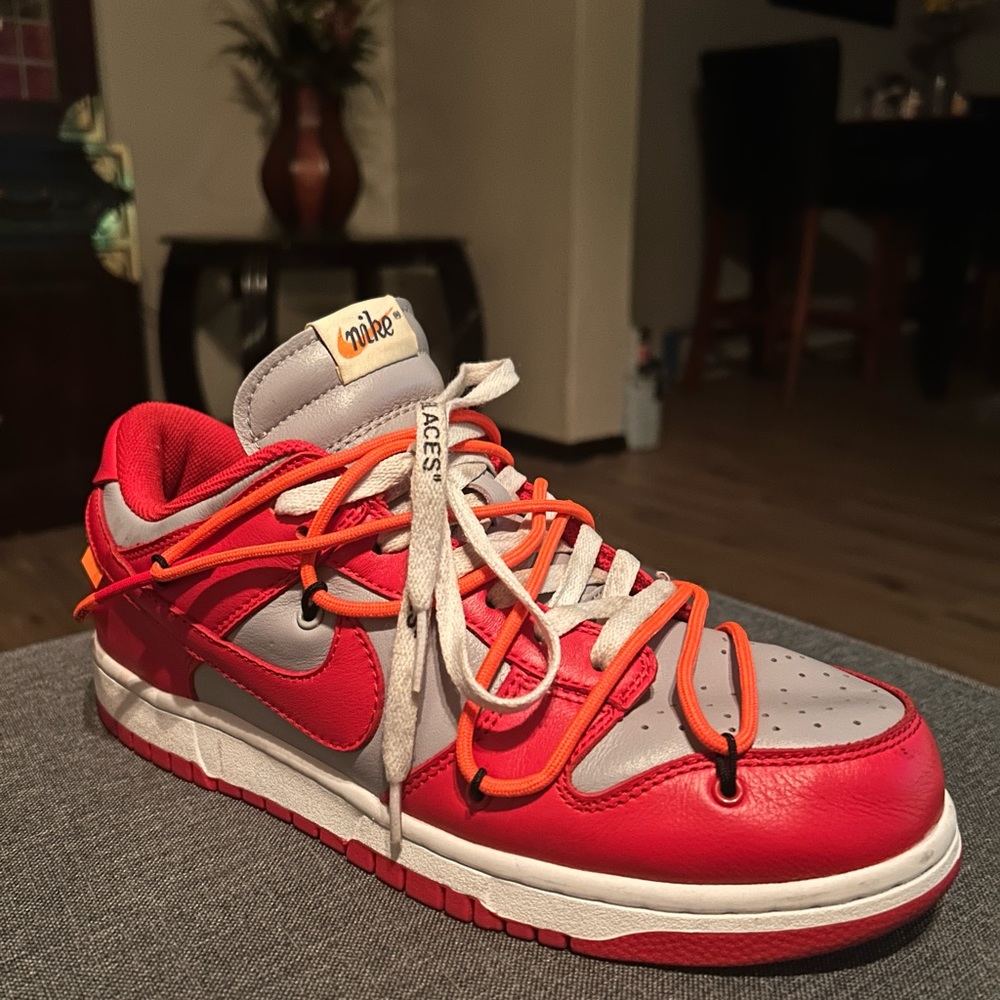 2019 Off-White x Dunk Low 'University Red'